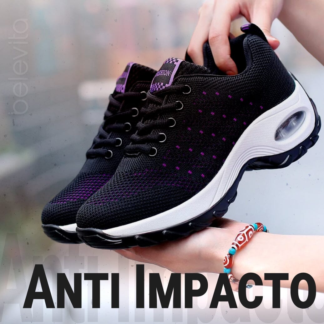 Tênis Ortopédico Anti Impacto - Conforto Flex | COMBO DE DOIS PARES - Direct Ofertas
