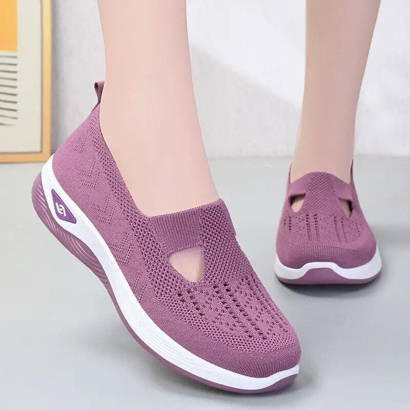 Tenis Ortopédico Confort Plus® Tenis Ortopédico Confort Plus P6 Direct Ofertas Roxo 33 