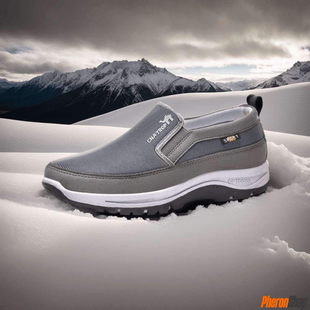 Tênis Ortopédico Pheron Comfort Titanium - Conforto Supremo - Direct Ofertas