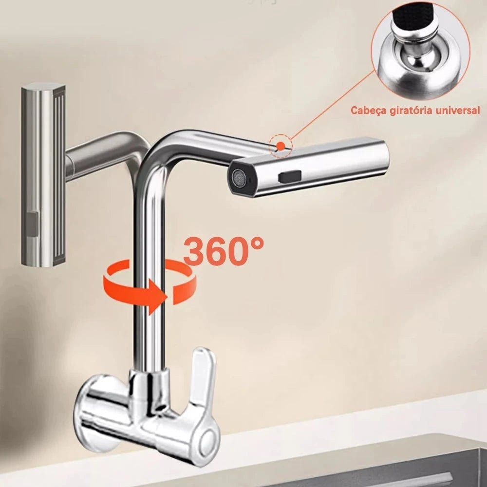 Torneira De Parede 360° - Direct Ofertas
