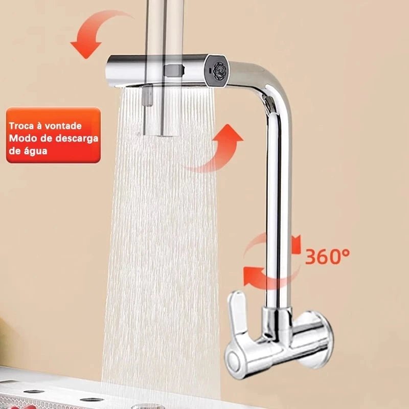Torneira De Parede 360° - Direct Ofertas