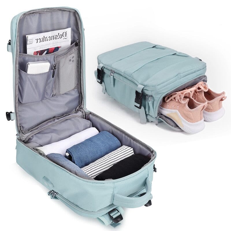 TravelDream - Mochila de Viagem Grande Feminina À Prova D'Água - Direct Ofertas