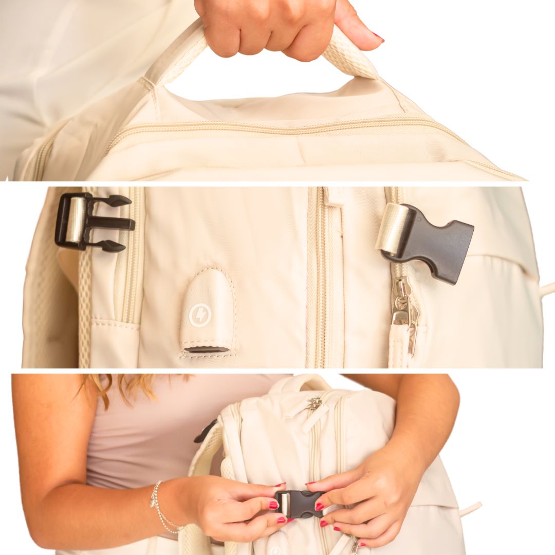 TravelDream - Mochila de Viagem Grande Feminina À Prova D'Água - Direct Ofertas