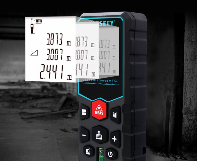 Trena Métrica a Laser 100 Metros Display Profissional - Direct Ofertas