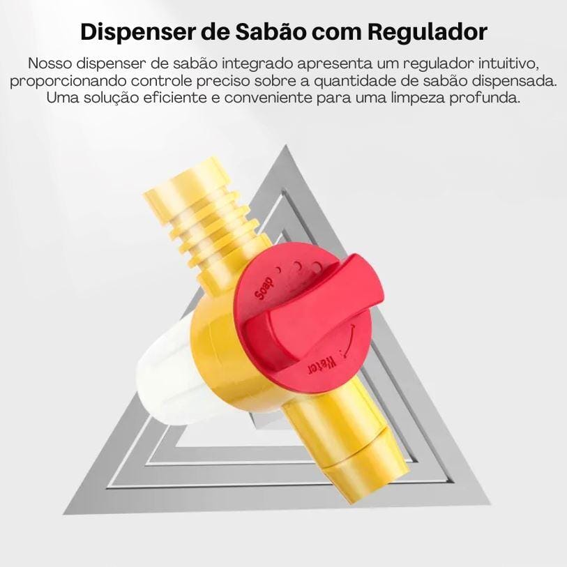 TurboClean© - Escova Giratória para Lavagem de Veículos (+Brinde Grátis) - Direct Ofertas