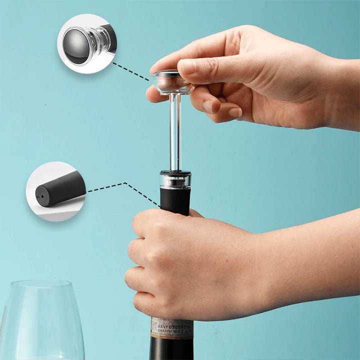Abridor de Vinho Elétrico + 3 Brindes Grátis - Direct Ofertas