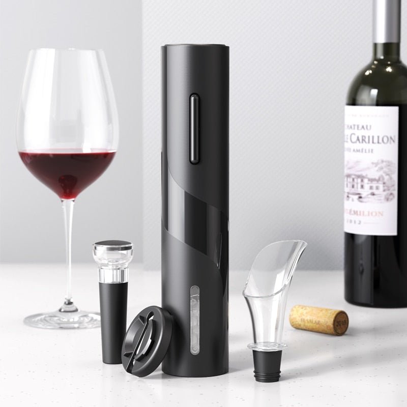 Abridor de Vinho Elétrico + 3 Brindes Grátis - Direct Ofertas