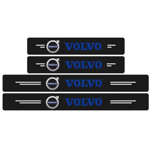 Adesivos de Carbono Para Portas Automotivas CARRO 01 Direct Ofertas Volvo (4 Peças) 