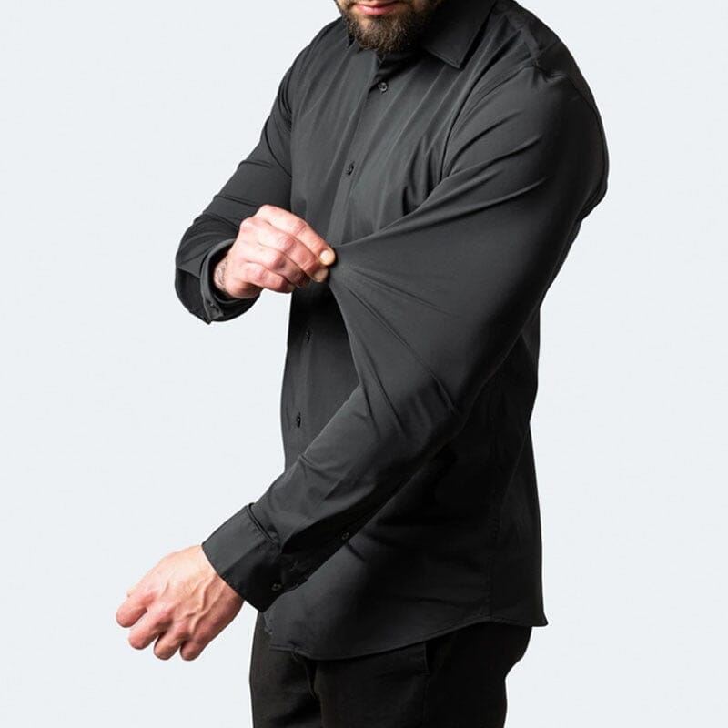 Camisa Flexível Ultra Comfort® Tecido Seda Gelo - Não amarrota - Direct Ofertas