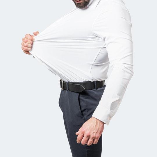 Camisa Flexível Ultra Comfort® Tecido Seda Gelo - Não amarrota - Direct Ofertas
