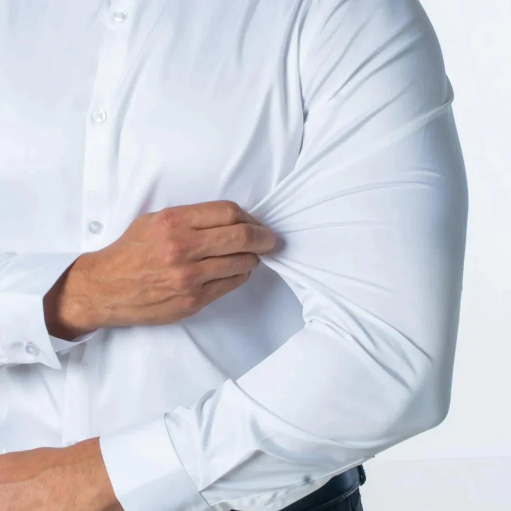 Camisa Flexível Ultra Comfort® Tecido Seda Gelo - Não amarrota - Direct Ofertas