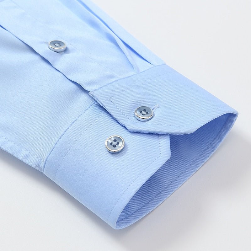 Camisa PremiumElastic™ - Camisa Social Premium Elástica Masculina - Direct Ofertas