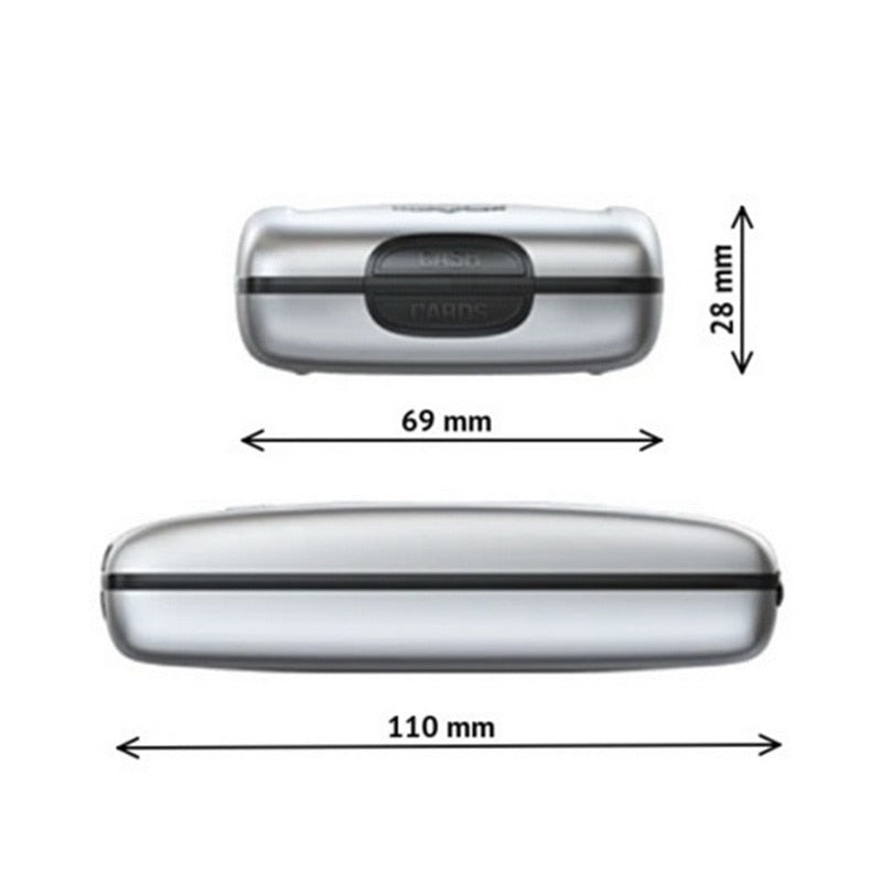 Carteira Antifurto Slim Protect - RFID - Direct Ofertas