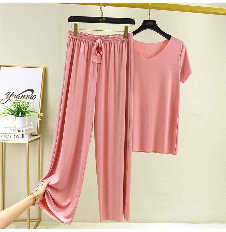 Conjunto Soft© (Camiseta + Calça) | Tendência verão 22/23 - Direct Ofertas