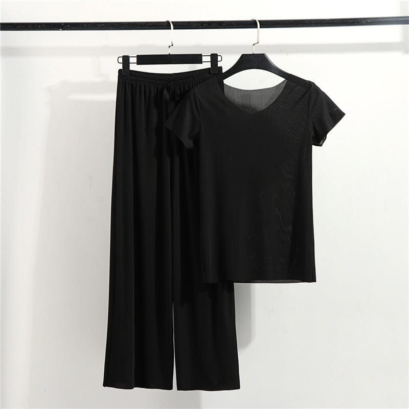 Conjunto Soft© (Camiseta + Calça) | Tendência verão 22/23 - Direct Ofertas