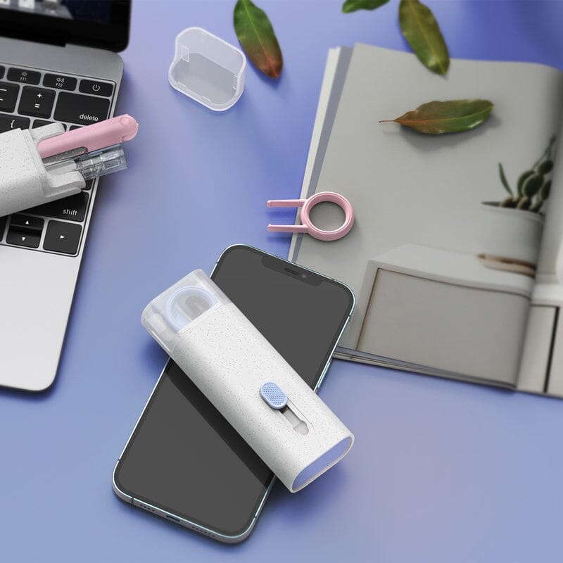 Escova de Limpeza para Teclado e Celular - CleanPro 7 em 1 - Direct Ofertas