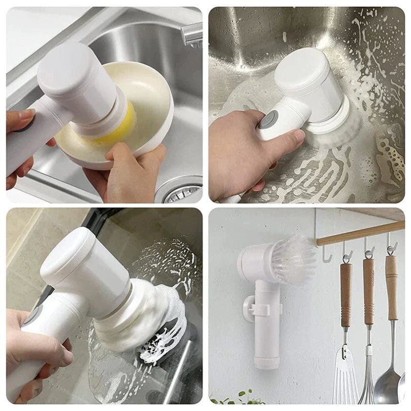 Escova Mágica Elétrica 5 em 1® - Direct Ofertas