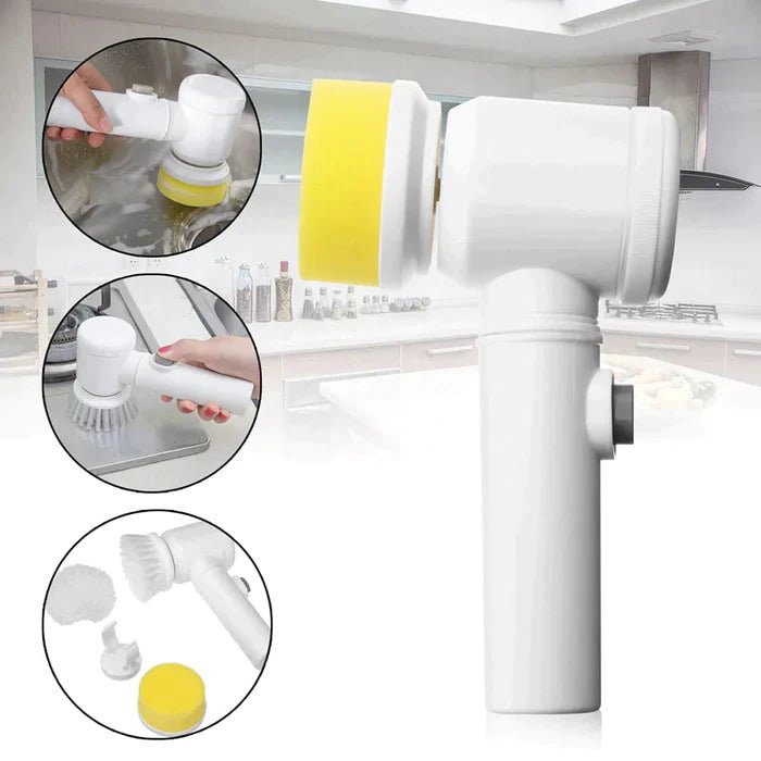 Escova Mágica Elétrica 5 em 1® - Direct Ofertas