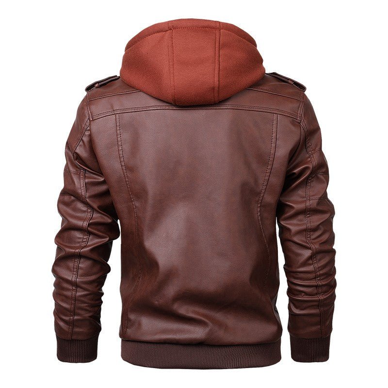 Jaqueta de Couro Masculina Premium - Direct Ofertas