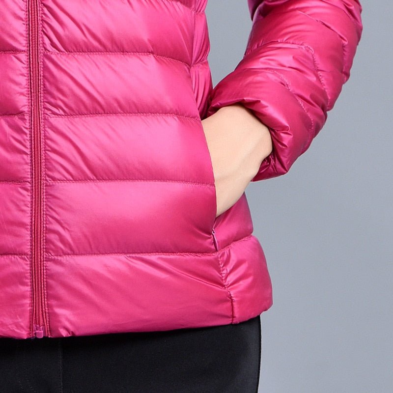 Jaqueta Feminina Tommy Puffer - Frete Grátis - Direct Ofertas