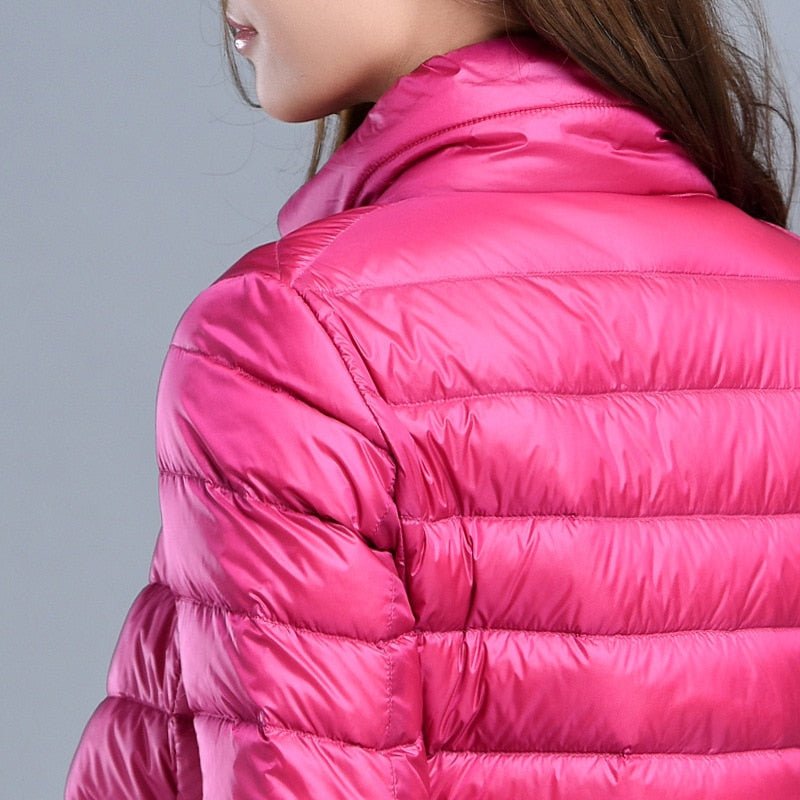 Jaqueta Feminina Tommy Puffer - Frete Grátis - Direct Ofertas