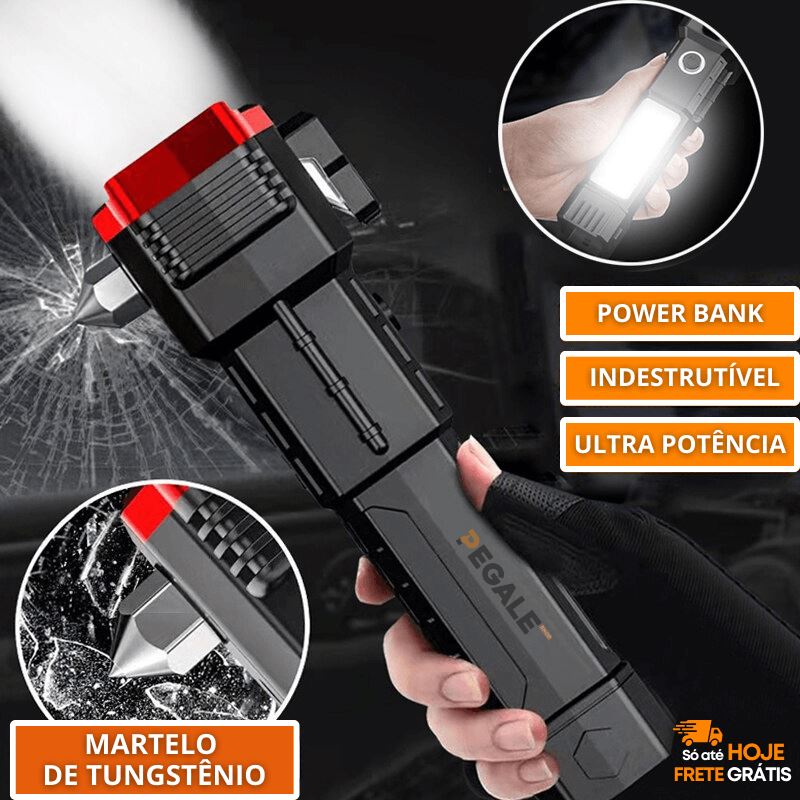 Lanterna Tática Indestrutível 4 em 1 - Ultra Potência - ÚLTIMO DIA NA PROMOÇÃO 0 Direct Ofertas 
