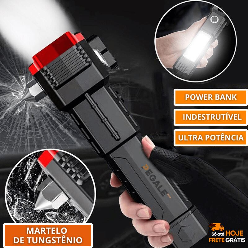 Lanterna Tática Indestrutível 4 em 1 - Ultra Potência - ÚLTIMO DIA NA PROMOÇÃO - Direct Ofertas