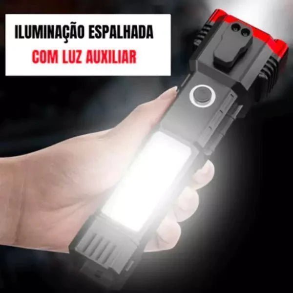 Lanterna Tática Indestrutível 4 em 1 - Ultra Potência - ÚLTIMO DIA NA PROMOÇÃO E FRETE GRÁTIS - Direct Ofertas