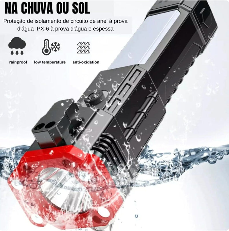 Lanterna Tática Indestrutível 4 em 1 - Ultra Potência - ÚLTIMO DIA NA PROMOÇÃO E FRETE GRÁTIS - Direct Ofertas