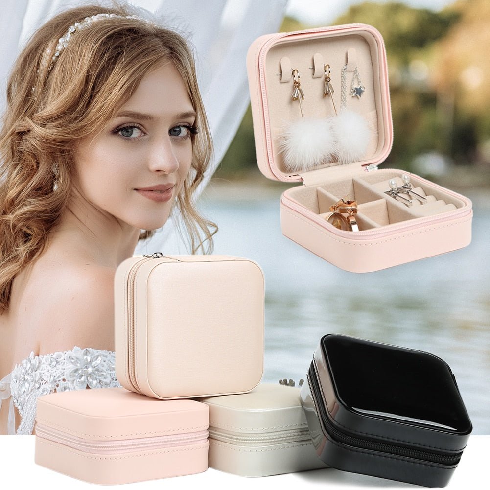 LuxBox - Porta Jóias de Couro - Direct Ofertas