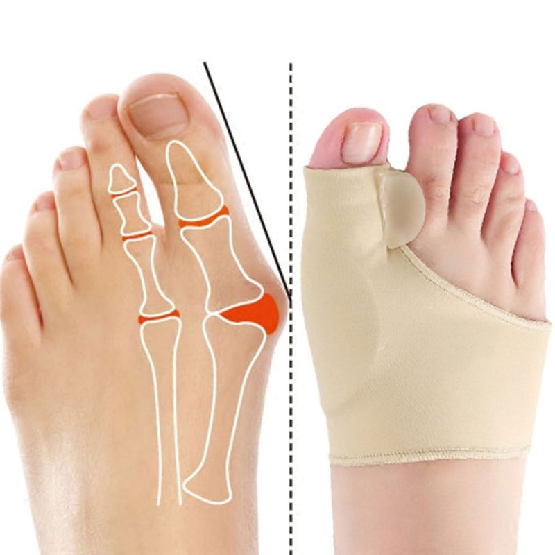 Meias de Correção de Joanetes Foot Finger Control - Direct Ofertas
