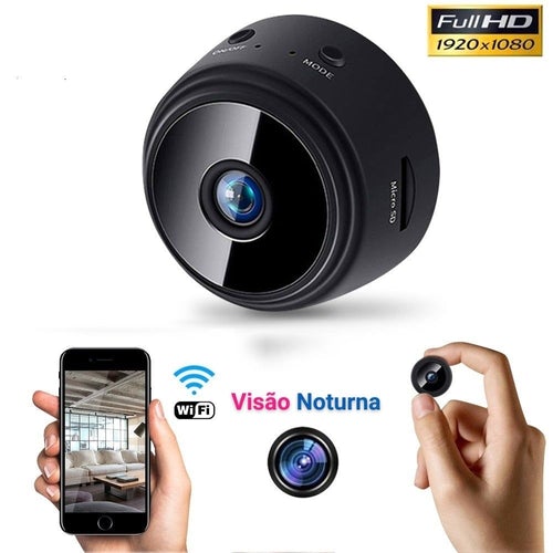 Mini Câmera Magnética Wifi Tempo Real HD - Direct Ofertas