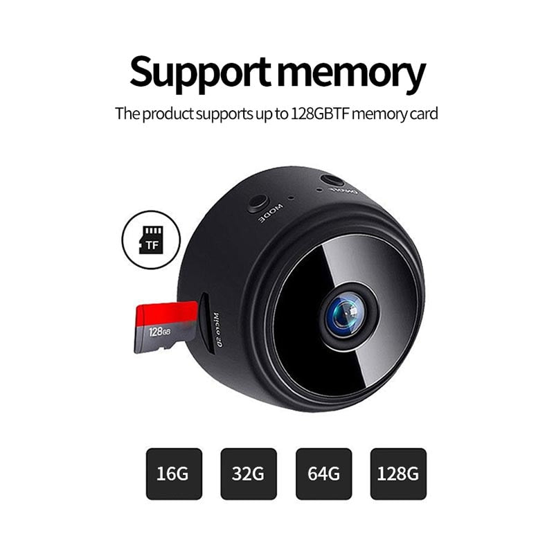 Mini Câmera WiFi com Visão Noturna - Direct Ofertas