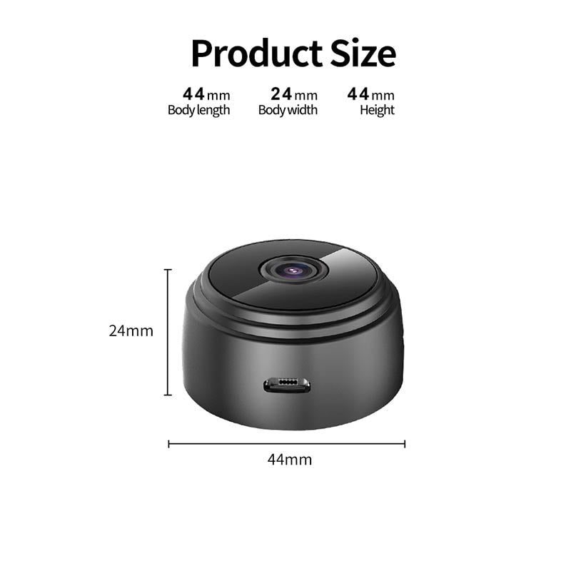 Mini Câmera WiFi com Visão Noturna - Direct Ofertas