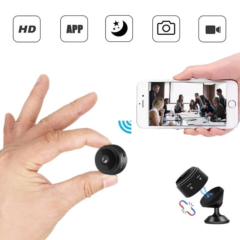 Mini Câmera WiFi com Visão Noturna - Direct Ofertas