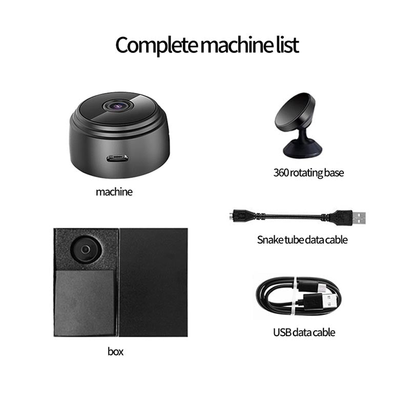 Mini Câmera WiFi com Visão Noturna - Direct Ofertas