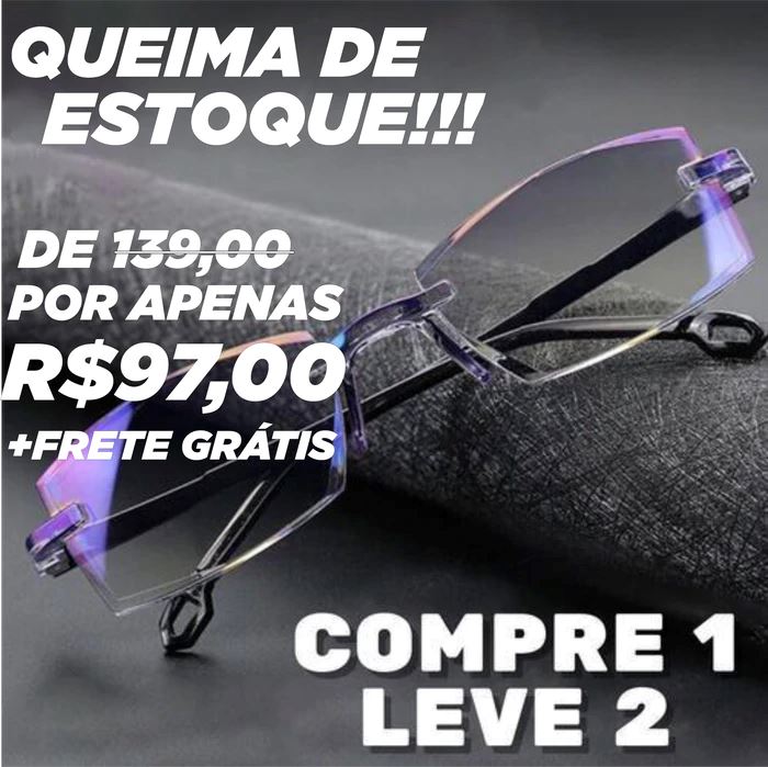 Óculos Tr90 - Compre 1 e Leve 2 [OFERTA RELÂMPAGO] - Direct Ofertas