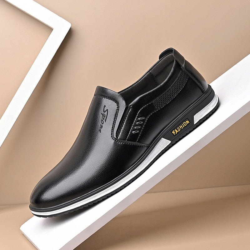 Sapato de Couro Masculino Elegance - Direct Ofertas