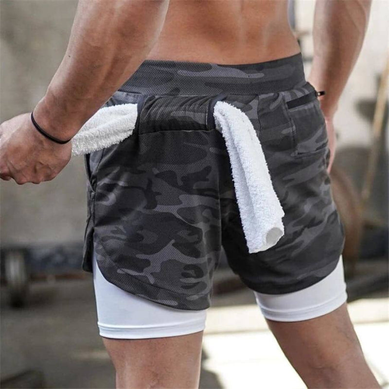 Shorts Para Treino 2 em 1 Esporte Air Effect - Direct Ofertas