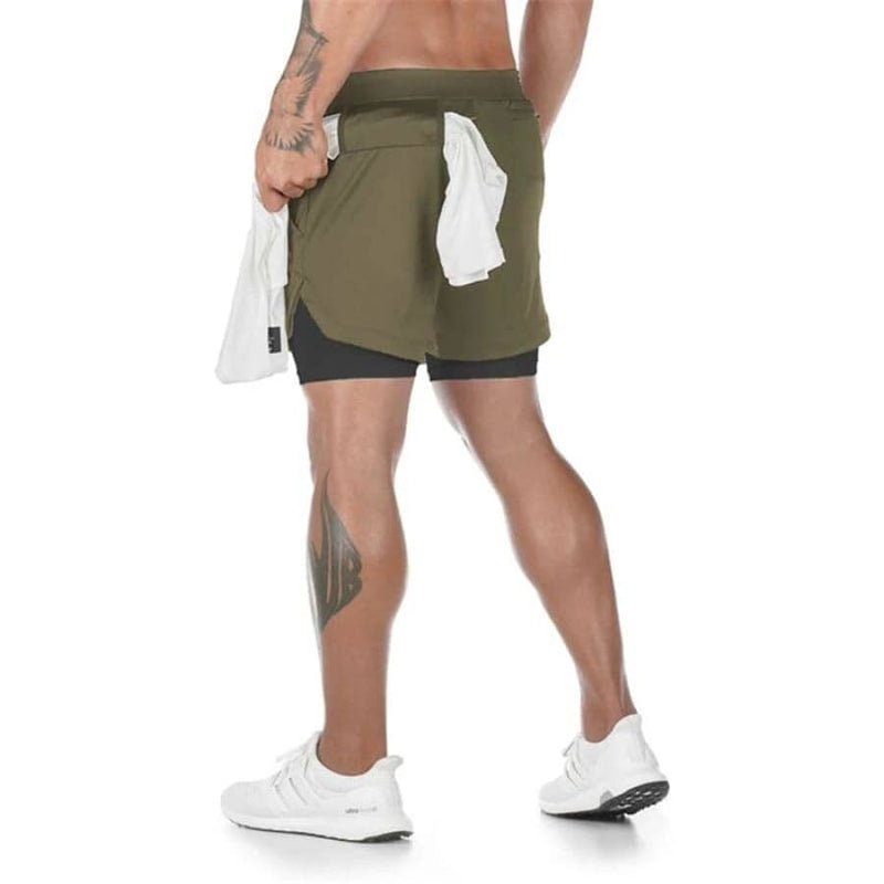 Shorts Para Treino 2 em 1 Esporte Air Effect - Direct Ofertas