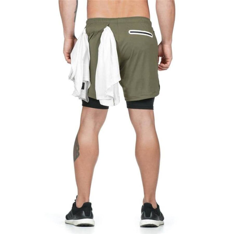 Shorts Para Treino 2 em 1 Esporte Air Effect - Direct Ofertas