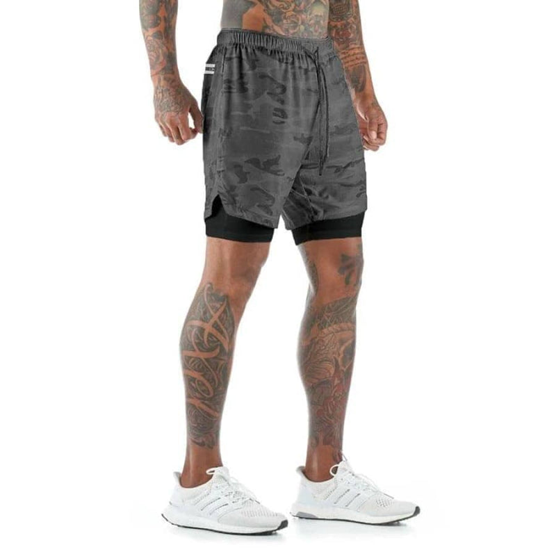 Shorts Para Treino 2 em 1 Esporte Air Effect - Direct Ofertas