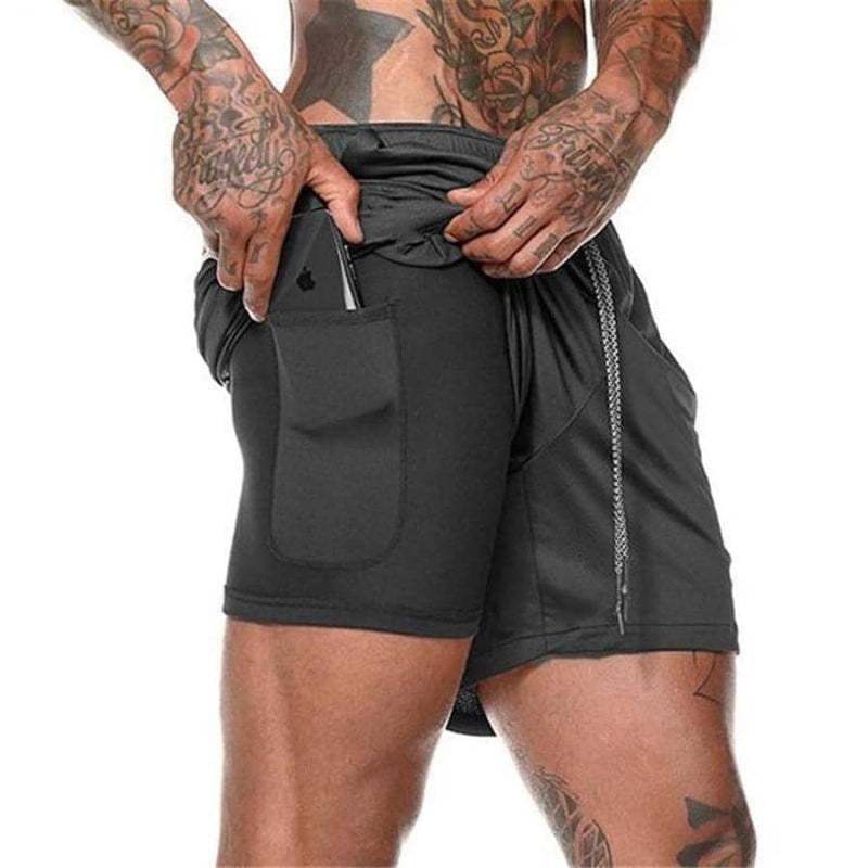 Shorts Para Treino 2 em 1 Esporte Air Effect - Direct Ofertas