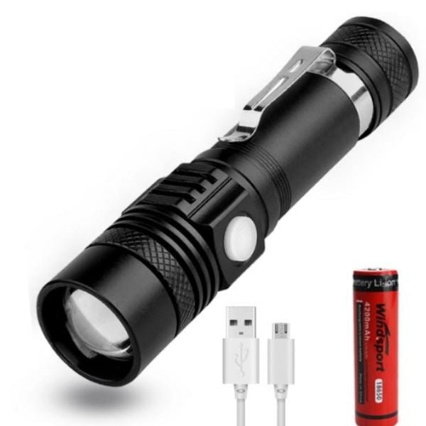 Super Lanterna Tática Zoom - A Mais Poderosa do Mundo - Direct Ofertas