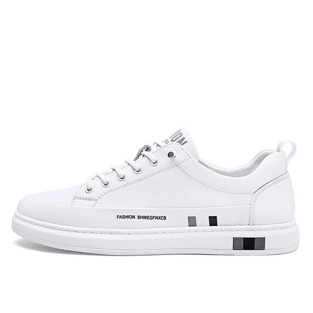 Tênis Masculino Slim 2023™ - Couro Legítimo - Direct Ofertas